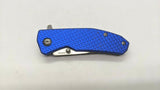 Cabela's Stainless Steel Folding Pocket Knife Plain Edge Liner Lock Assisted