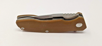 TF Folding Pocket Knife D2 Flipper 7.75" Open - 3.25" Plain Clip Point Liner