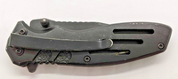 Sheffield Extreme Ops SAW24S Drop Point Combination Blade Folding Pocket Knife