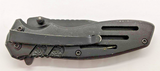 Sheffield Extreme Ops SAW24S Drop Point Combination Blade Folding Pocket Knife