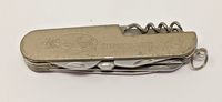 Vintage Sheffield Multi Blade Camp Style Knife 11 Total Blades Fish Scaler Saw
