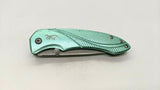 Browning Allure Model #0360 Folding Pocket Knife Aluminum Handle Plain Liner SS
