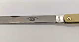 Imperial SS105 Stainless Steel Long Sampler Plain Edge  Fruit Folding Knife