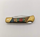 Bear Hunter Solingen Stainless Pakistan Clip Point Folding Pocket Knife