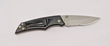 Vintage Gerber Open Aluminum Handle Drop Point Serrated Blade Liner Lock