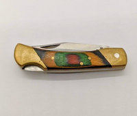 Bear Hunter Solingen Stainless Pakistan Clip Point Folding Pocket Knife