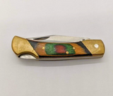 Bear Hunter Solingen Stainless Pakistan Clip Point Folding Pocket Knife