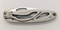 Appalachian Trail Skeleton Plain Edge Frame Lock Drop Point Folding Pocket Knife