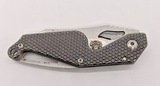 Gas Monkey 1312 Tanto Tribute Framelock Gray Stainless Folding Pocket Knife