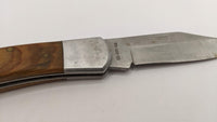 Hard Hat Knives "Parker Chelsea" Clark Sharp HH-806-SO Wooden Handle PocketKnife