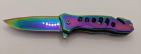 Albatross Rainbow Spring Assited Folding Pocket Knife Liner Lock w/Pocket Clip