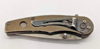 Unbranded Partially Serrated Tanto Blade Liner Lock Folding Pocket Knife