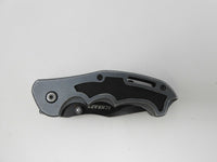 Schrade SCH210S Single Combination Blade Folding Pocket Knife