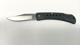 Baracuda Rostfrei Black Bear Skinner Lockback Folding Pocket Knife Black Handle