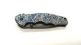 Master USA MU-A104 Folding Pocket Knife Assisted Plain Liner Dragon GFN Handle