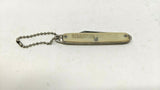Vintage Prov Cut Co Prov RI USA Pen Keychain Folding Pocket Knife Strasburg RR