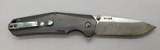 Shrade SCH306 Liner Lock Plain Clip point Blade Grey Folding Pocket Knife