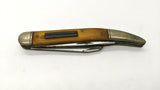 Vtg Schrade Walden NY USA #208 Fisherman's Folding Pocket Knife Stainless Steel