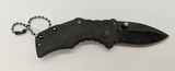 Blauer Lockback Plain Drop Point Blade Black Color Folding Pocket Knife