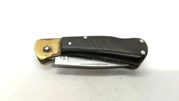 Vtg Khyber Japan 2726 Stainless Folding Pocket Knife 4 Pin Smooth 