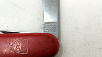 Retired Victorinox Elinox "Standard" Spartan Model Without Key Ring/Scale Tools
