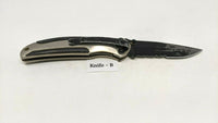 Gerber AR 3.50 Drop Point Combo Blade Folding Knife Alyminum Handle *Various*
