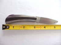 Klein Tools 44033 Single Blade Pocket Knife Lockback Blade *Broken Tip*